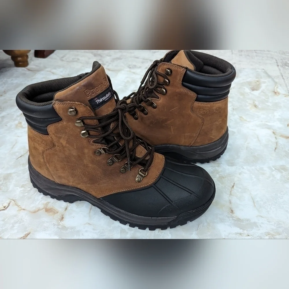 Propet Men's Leather Blizzard Mid Lace Boot Size 13 M(D)